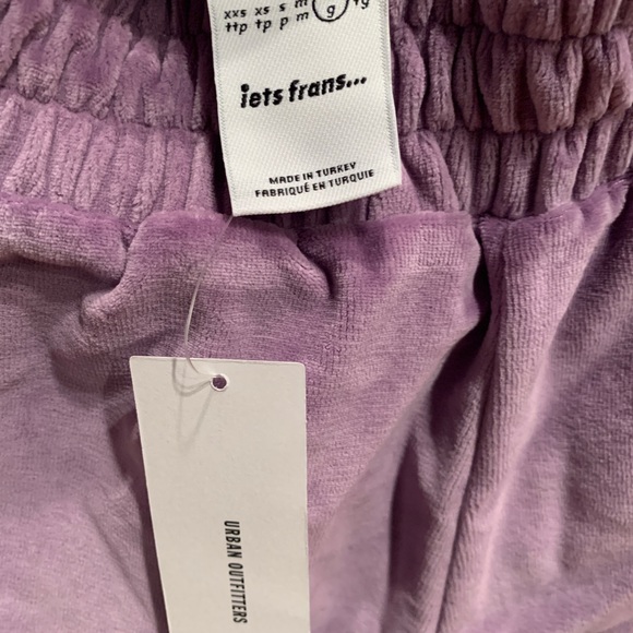 iets frans… Lilac sweat pants joggers Female Large NEW with tags - Picture 3 of 6
